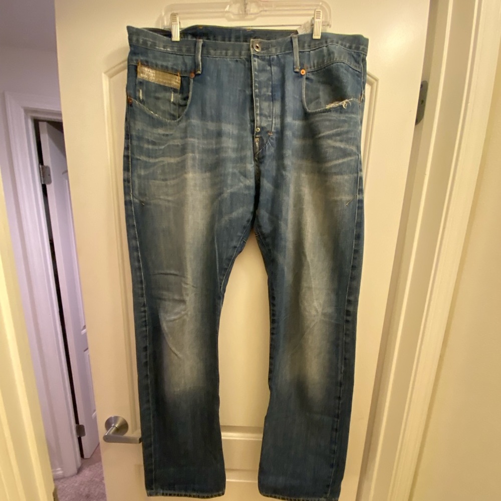 G Star Raw Light Denim Jeans